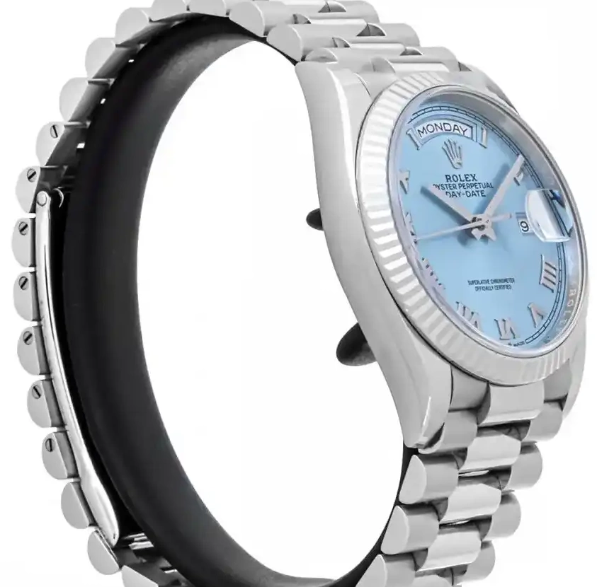 PrestigiousJewellers Platinum Rolex Day-Date 128236 0704